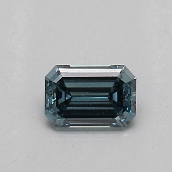 0.17 CT Fancy Vivid Greenish Blue EMERALD