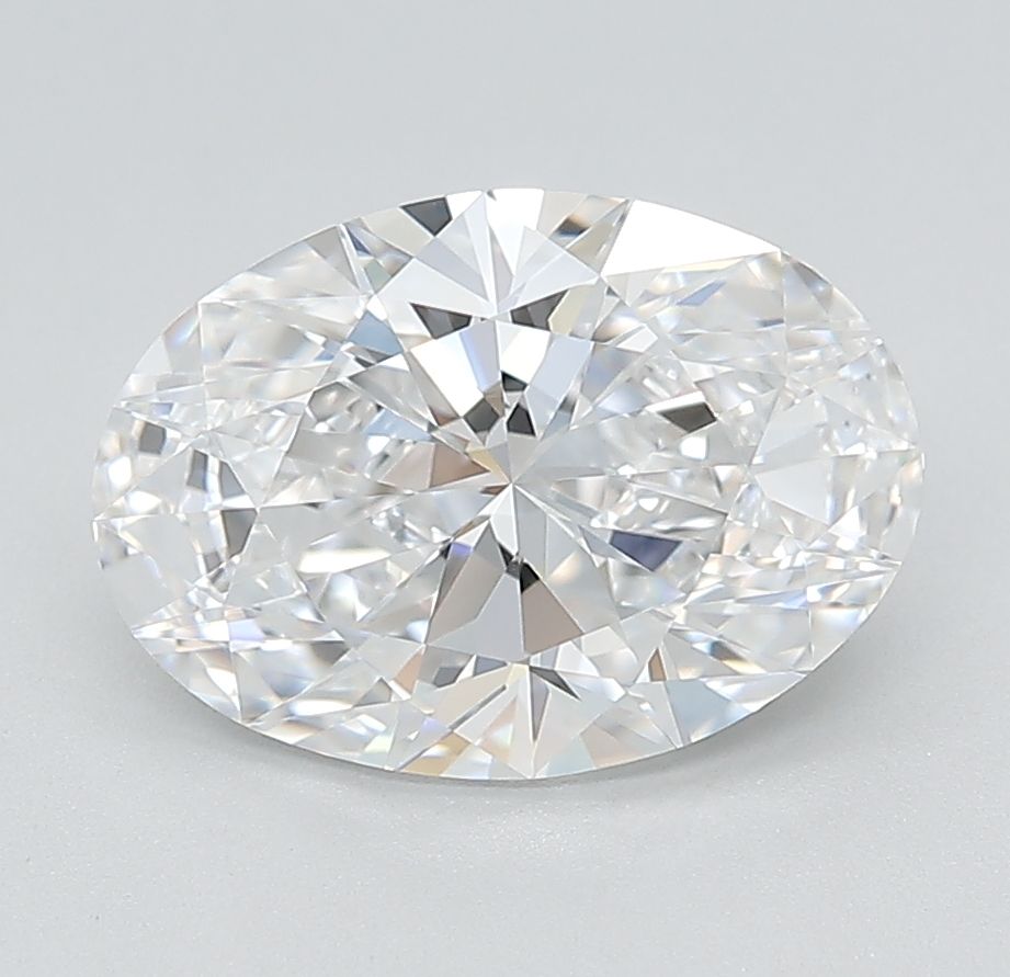2.72 ct. oval Lab Grown Diamond front image