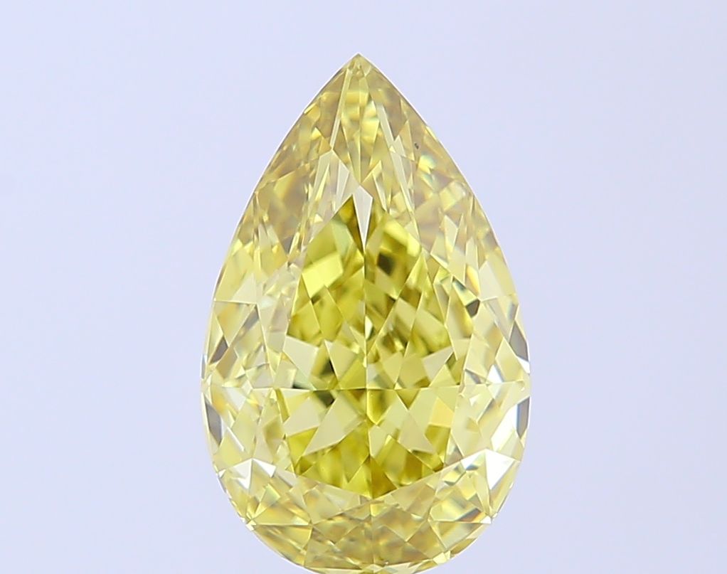 4.05 ct. pear Lab Grown Diamond front image