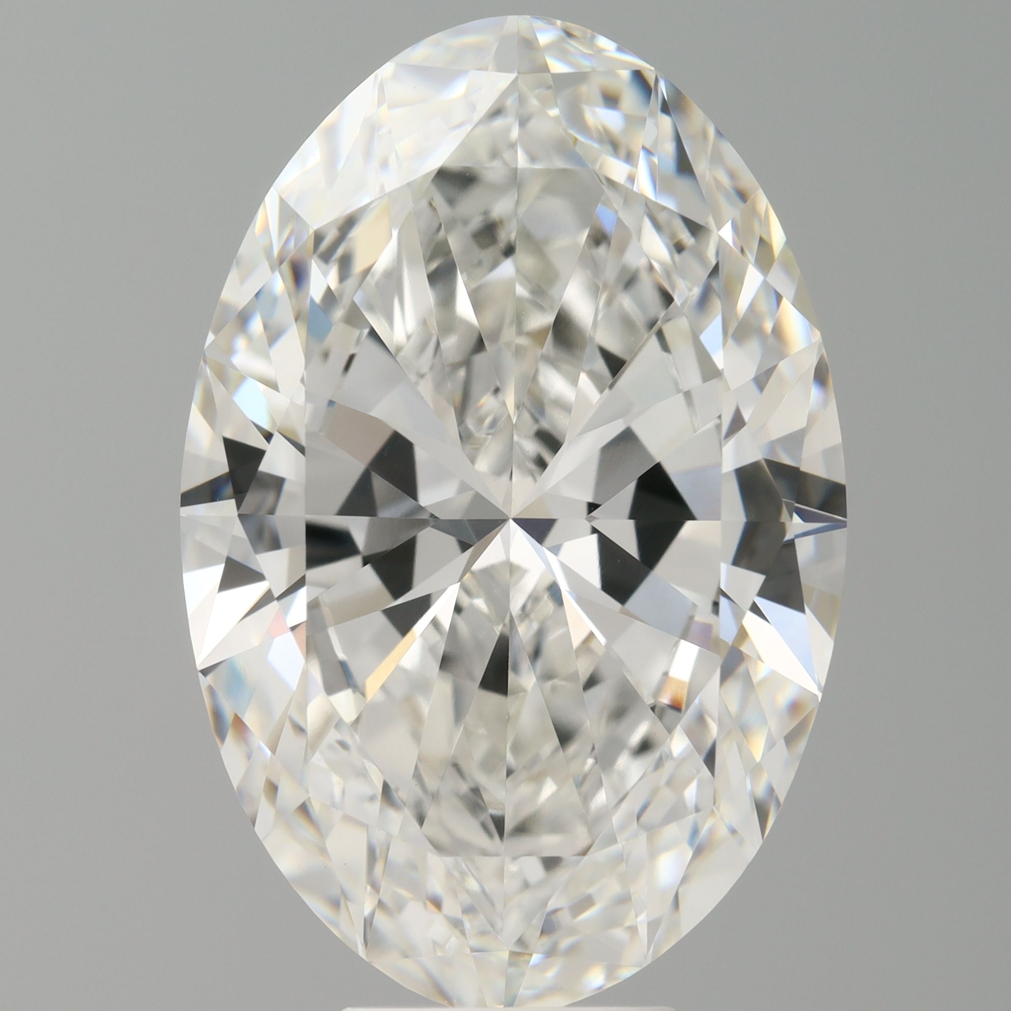 9.04 ct. oval Lab Grown Diamond front image
