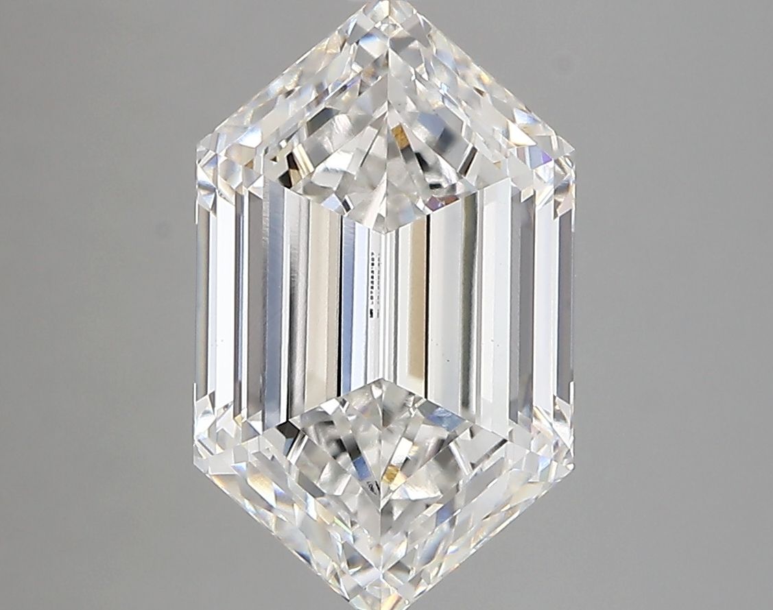 3.84 ct lab-grown Hexagonal Diamond