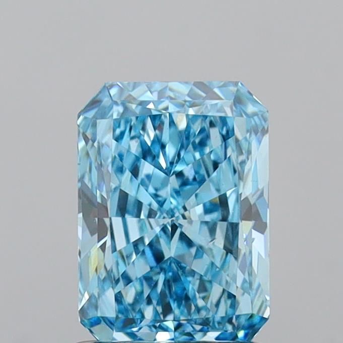1.51 CT Fancy Vivid Blue RADIANT