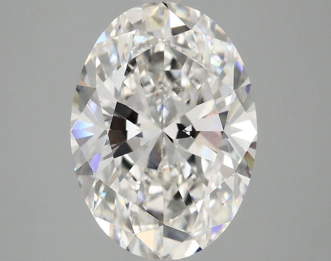 4.08 ct. oval Lab Grown Diamond front image