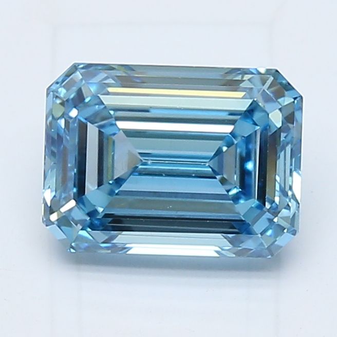 2.03 CT Fancy Vivid Blue EMERALD