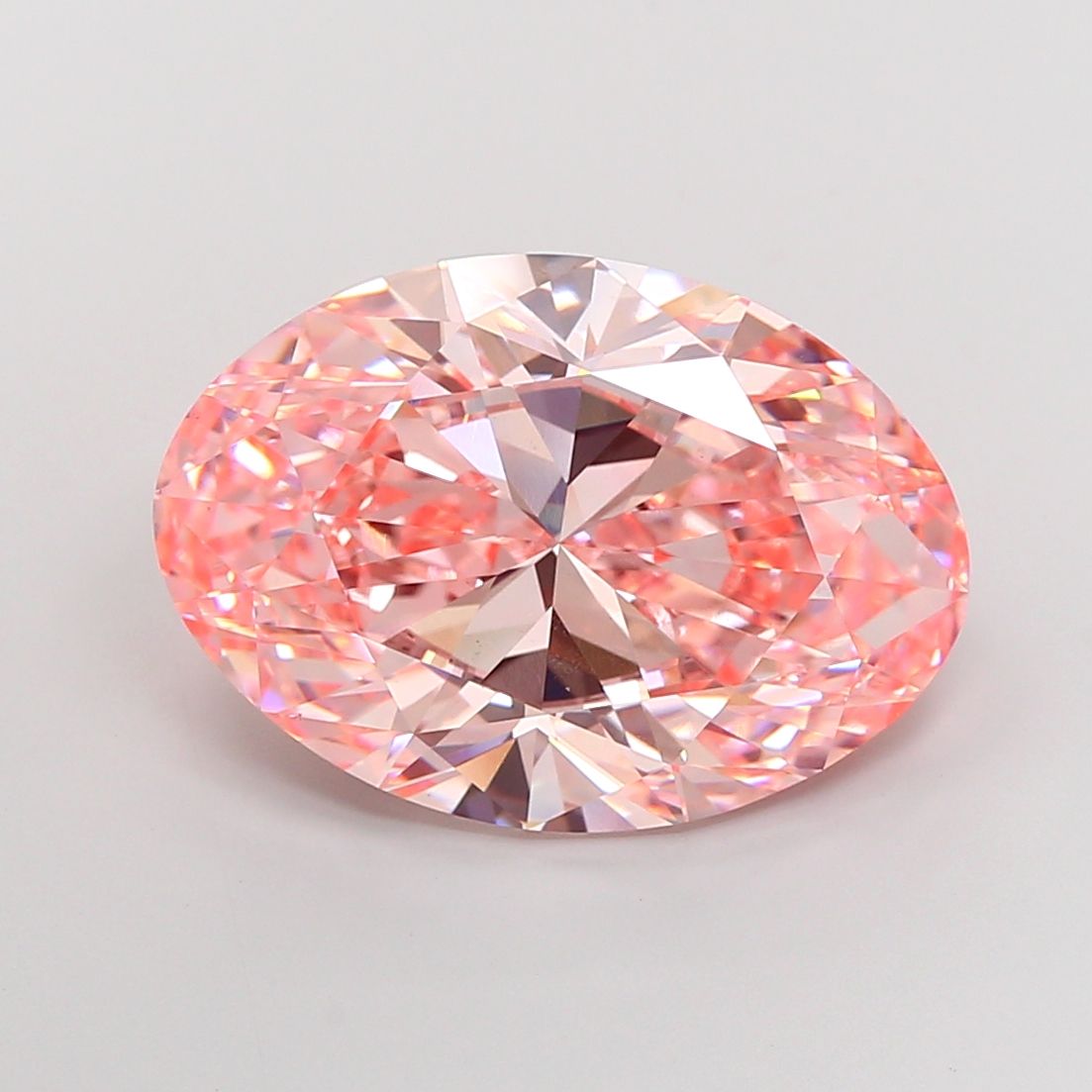 13.06 ct. oval Lab Grown Diamond front image