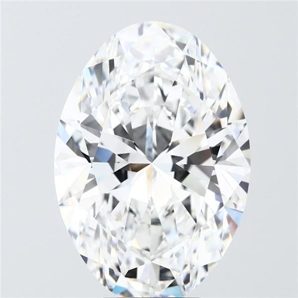 6.07 ct. oval Lab Grown Diamond front image