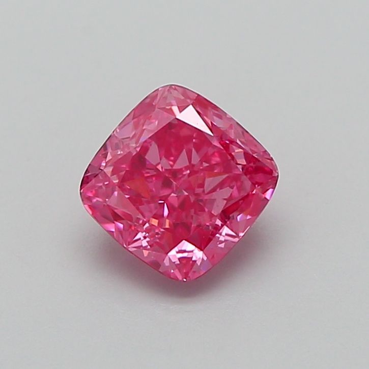 1.05 CT Fancy Vivid Pink CUSHION MODIFIED