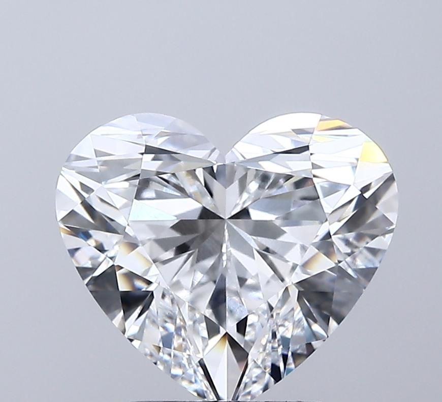 3.09 ct. heart Lab Grown Diamond front image
