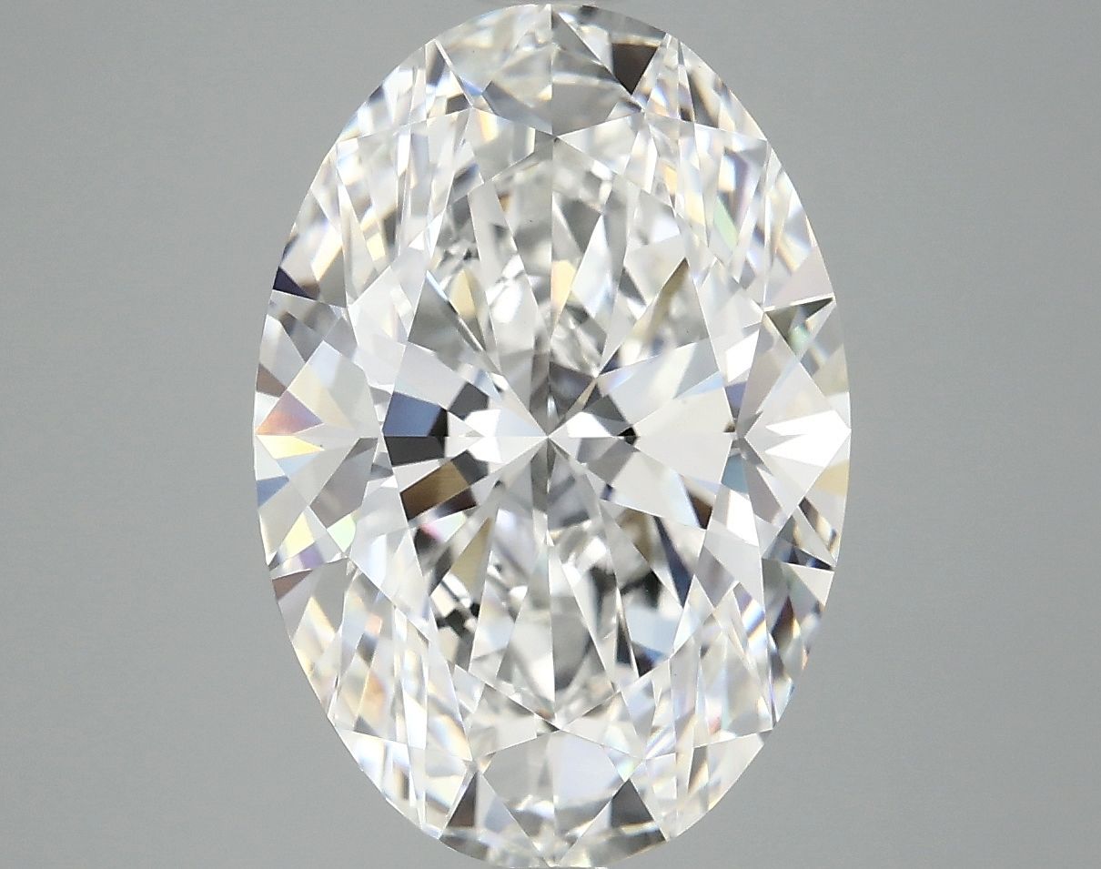 5.09 ct. oval Lab Grown Diamond front image