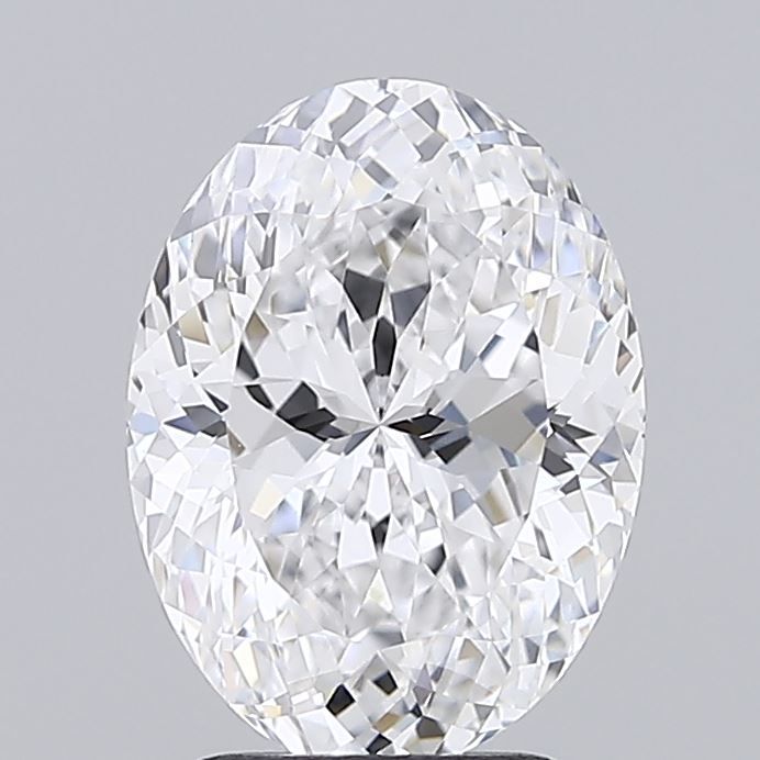 3.17 ct. oval Lab Grown Diamond front image