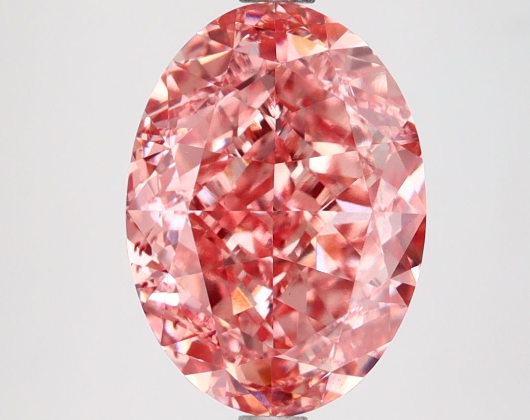 4.12 ct. oval Lab Grown Diamond front image