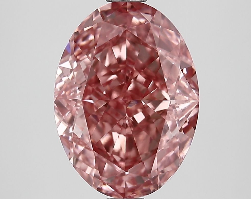 2.87 ct. oval Lab Grown Diamond front image