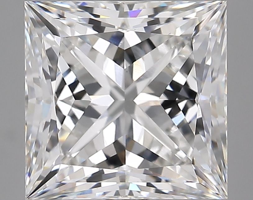 2.52 ct. princess Lab Grown Diamond front image