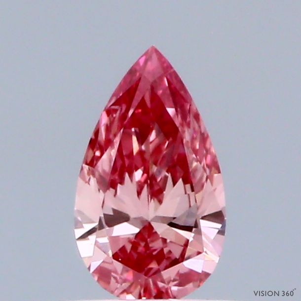 0.27 ct lab-grown Pear Diamond