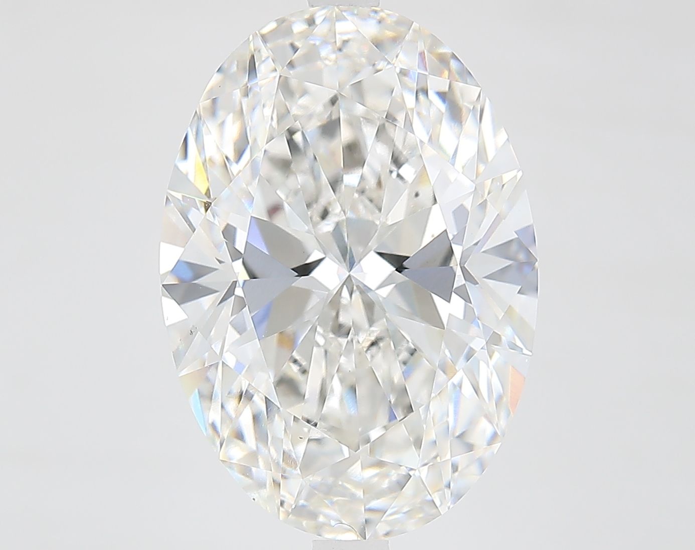 7.51 ct. oval Lab Grown Diamond front image