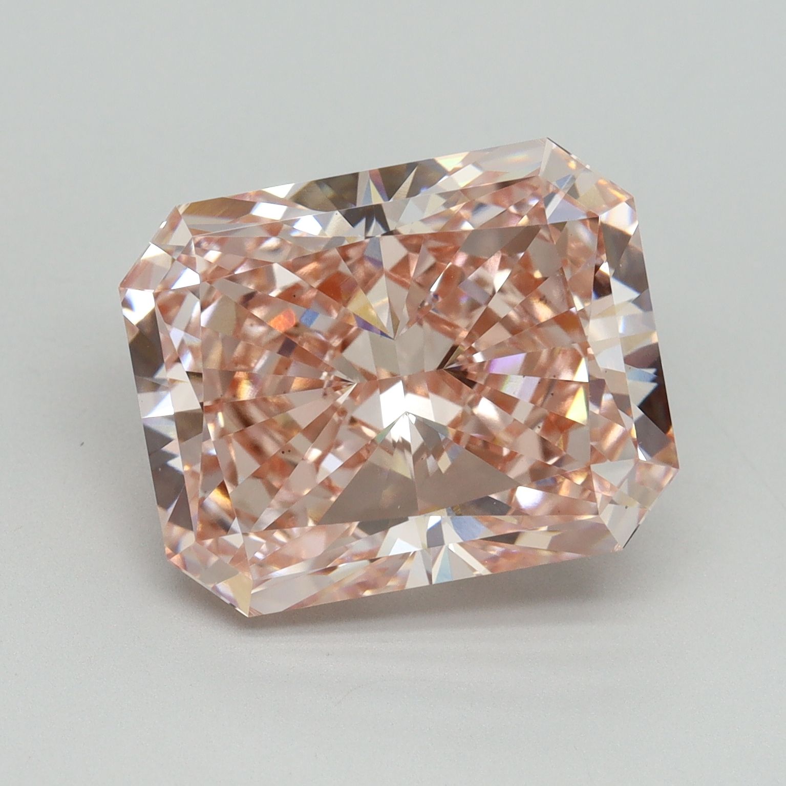 9.54 ct. radiant Lab Grown Diamond front image