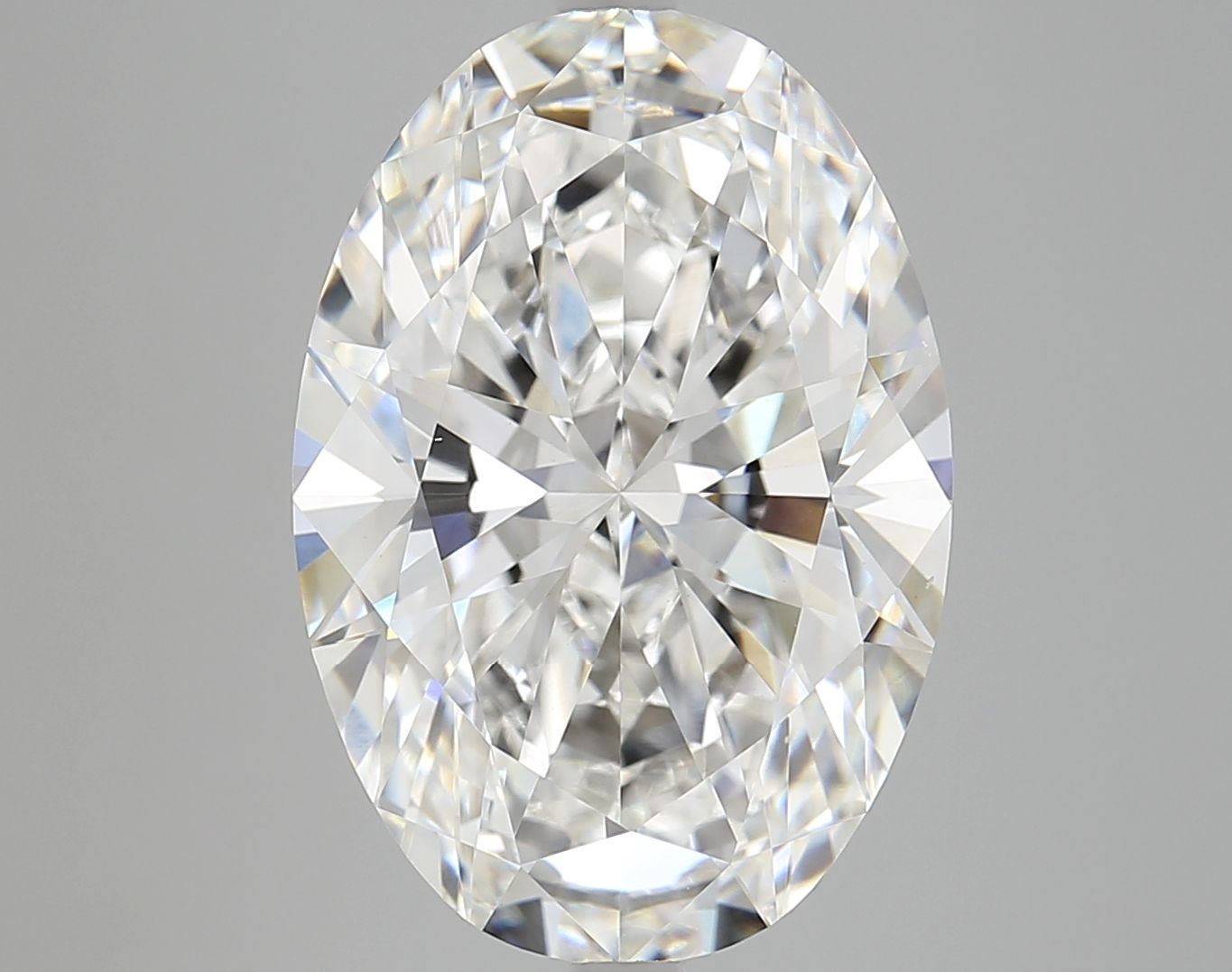 8.01 ct. oval Lab Grown Diamond front image