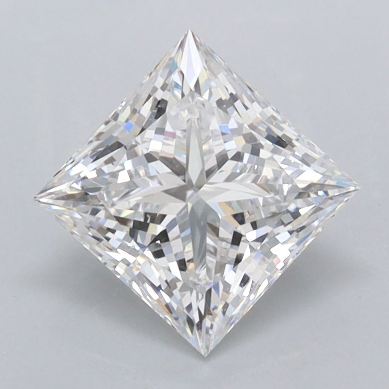 1.55 ct lab-grown Princess Diamond