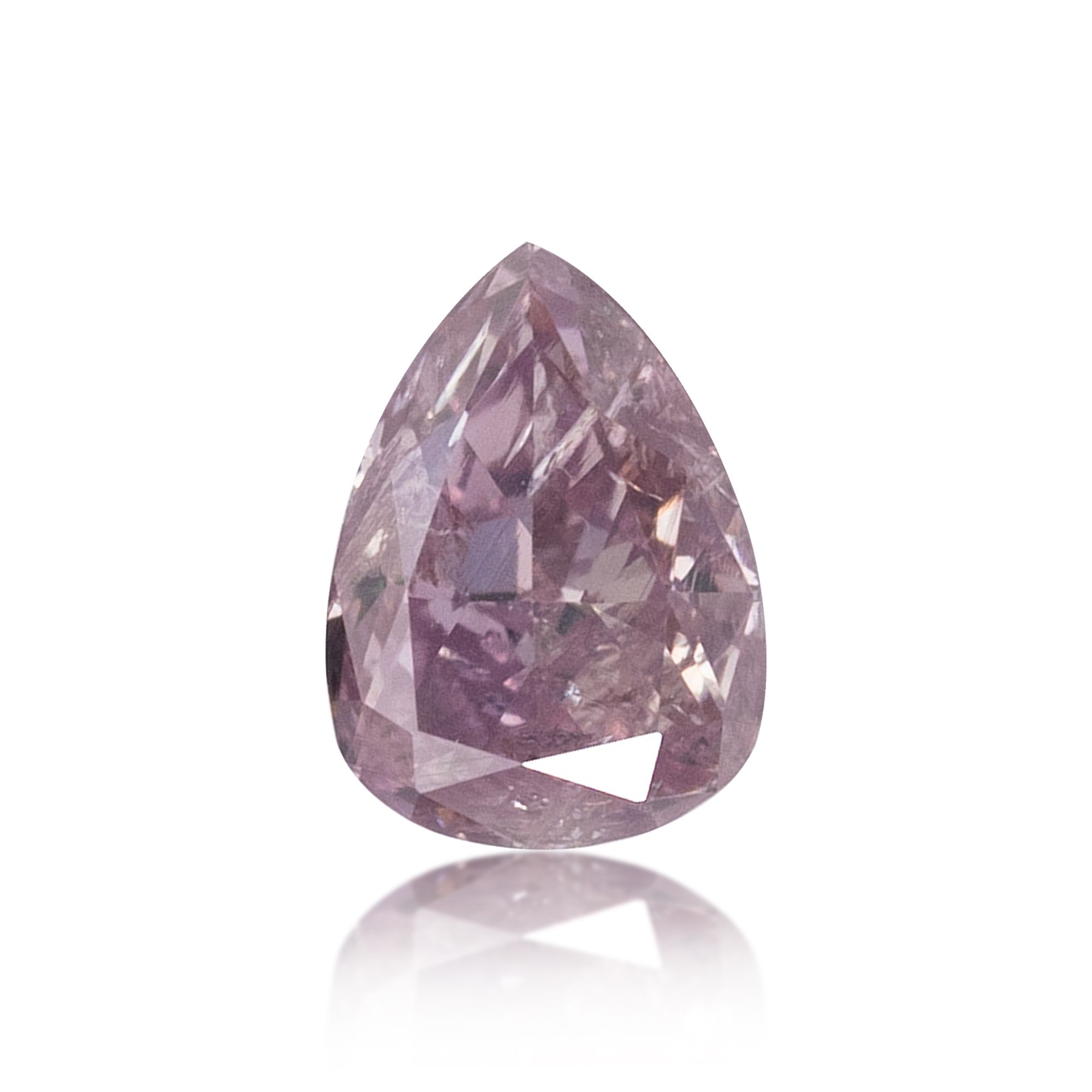 Diament 0.11 ct Fancy Pink/