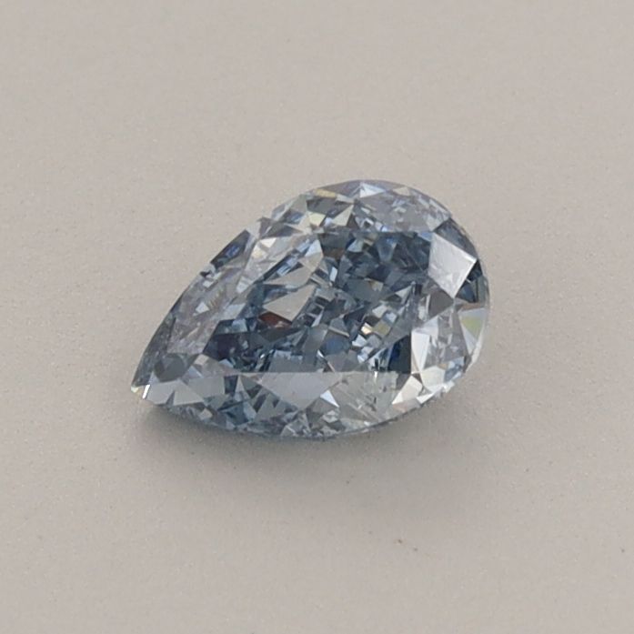 0.43 CT Fancy Vivid Blue PEAR