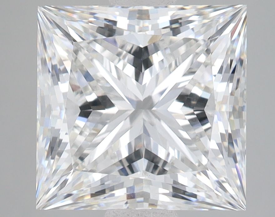 4.70 ct. princess Lab Grown Diamond front image