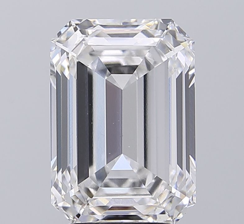 5.04 ct. emerald Lab Grown Diamond front image
