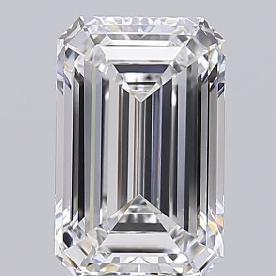 3.03 ct. emerald Lab Grown Diamond front image