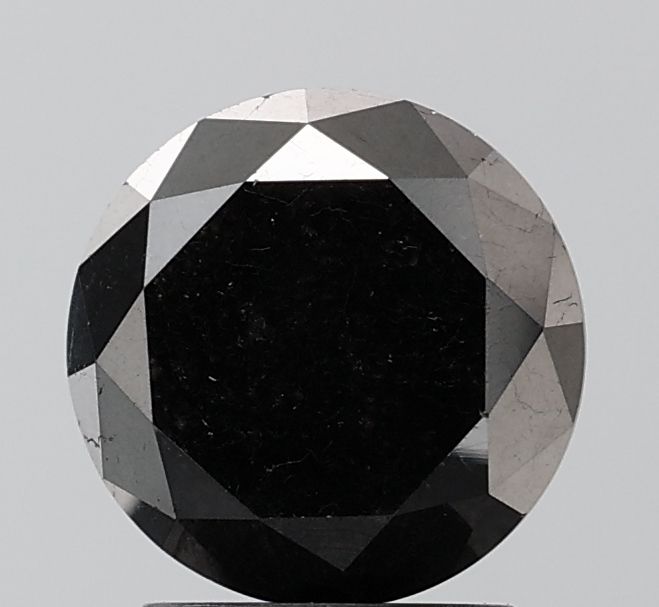 Diament 2.57 ct Fancy Black/VVS2