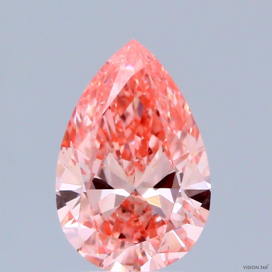 1.24 ct. pear Lab Grown Diamond front image