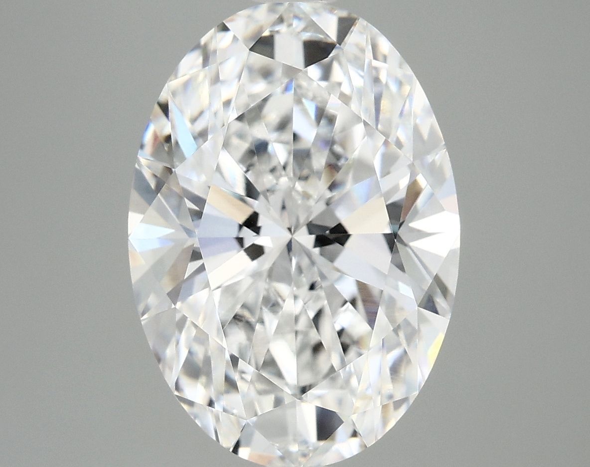 5.02 ct. oval Lab Grown Diamond front image
