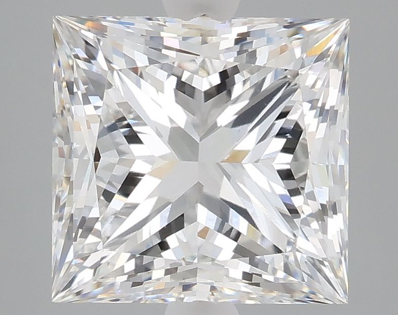 4.02 ct. princess Lab Grown Diamond front image