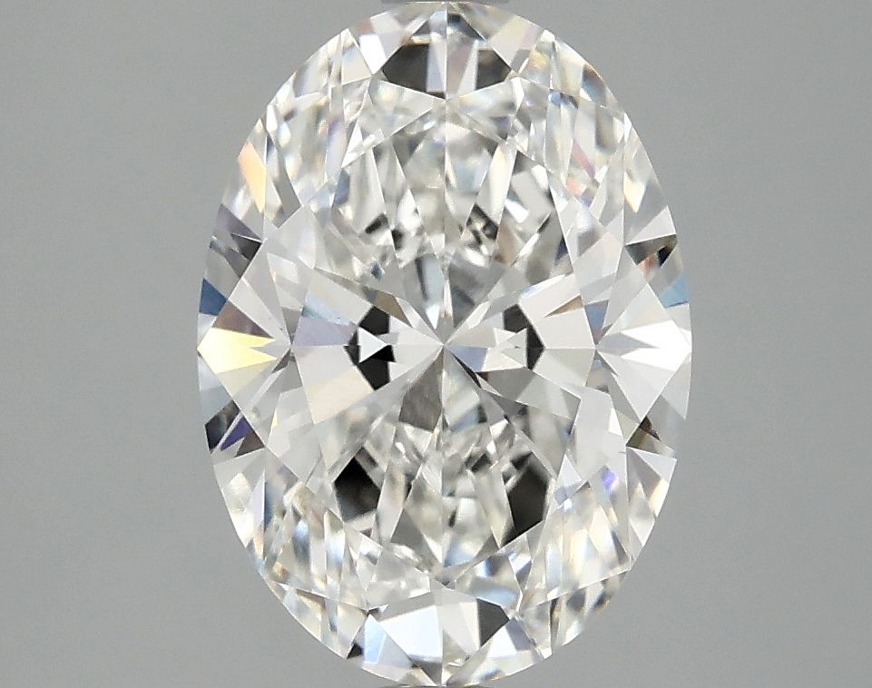 2.86 ct. oval Lab Grown Diamond front image