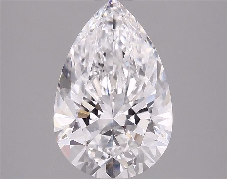 3.01 ct. pear Lab Grown Diamond front image