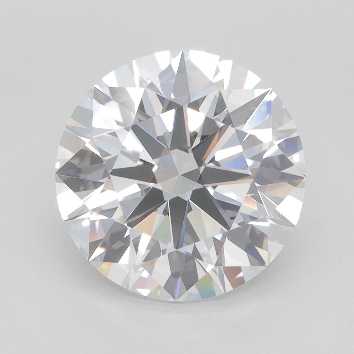 5.02 ct. round Lab Grown Diamond front image