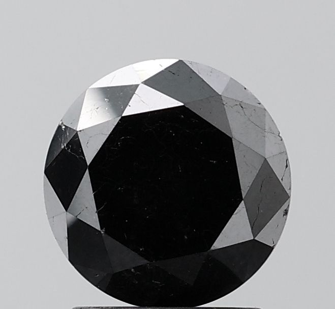 Diament 2.4 ct Fancy Black/VS2