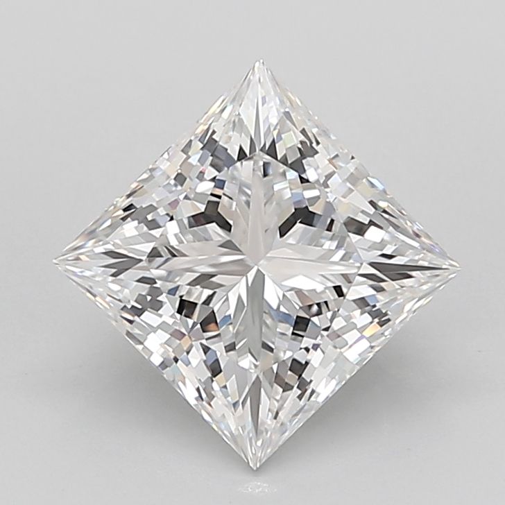 3.82 ct. princess Lab Grown Diamond front image
