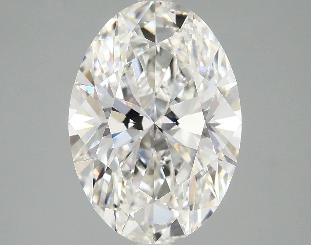 3.08 ct. oval Lab Grown Diamond front image