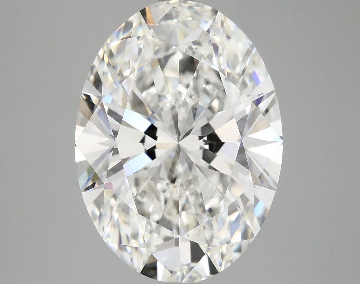 5.09 ct. oval Lab Grown Diamond front image