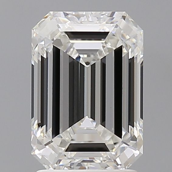 2.58 ct. emerald Lab Grown Diamond front image