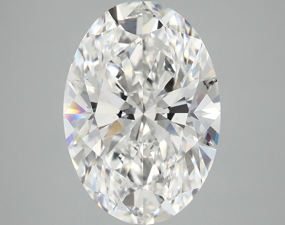 5.05 ct. oval Lab Grown Diamond front image