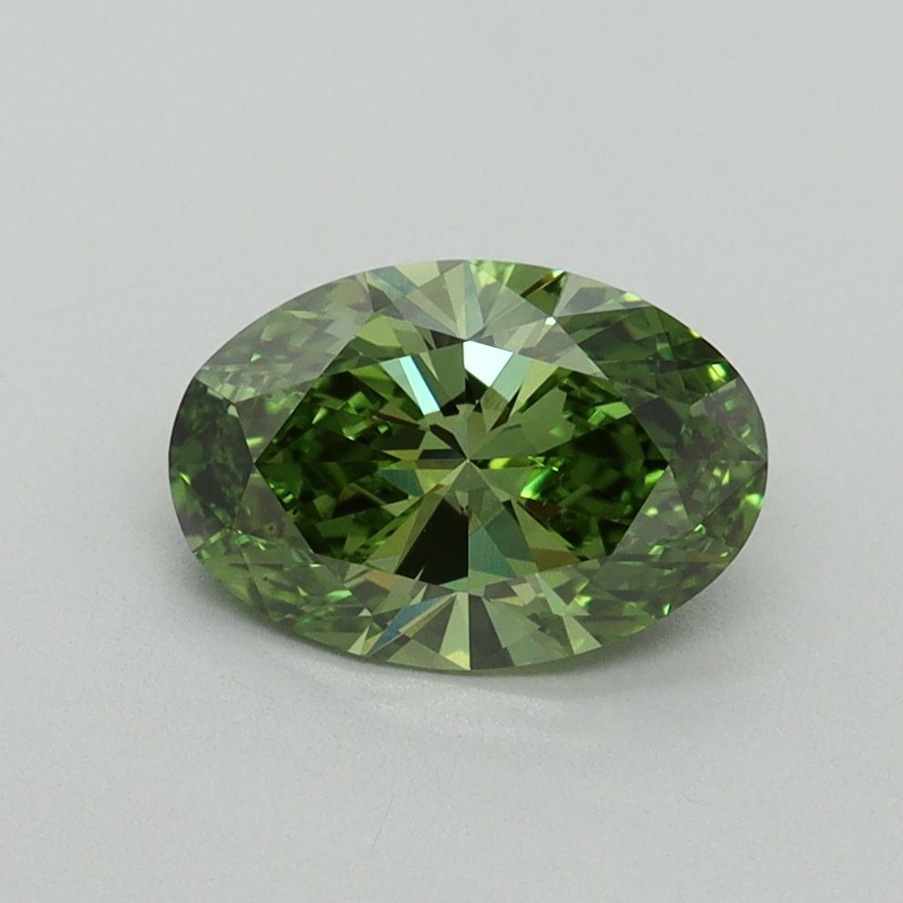 1.23 ct. oval Lab Grown Diamond front image