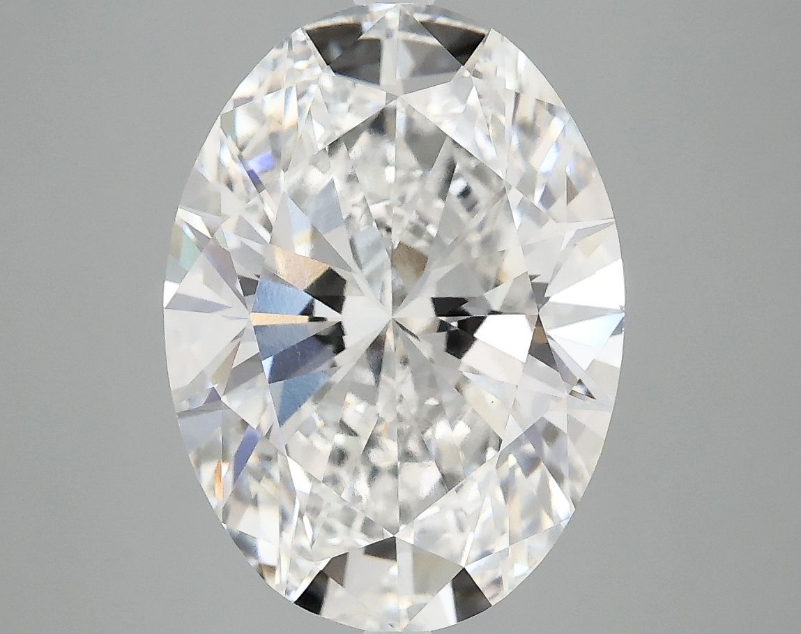 5.00 ct. oval Lab Grown Diamond front image