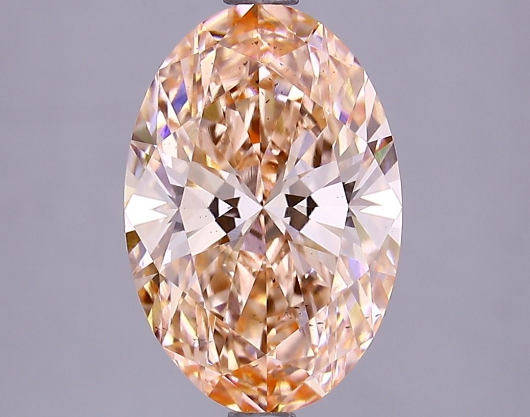 2.75 ct. oval Lab Grown Diamond front image
