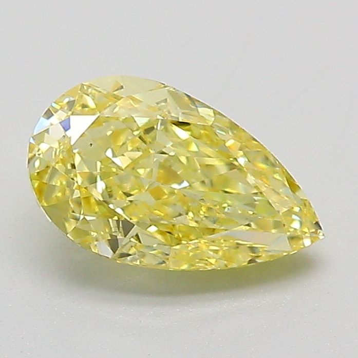 1.04 CT Fancy Intense Yellow PEAR