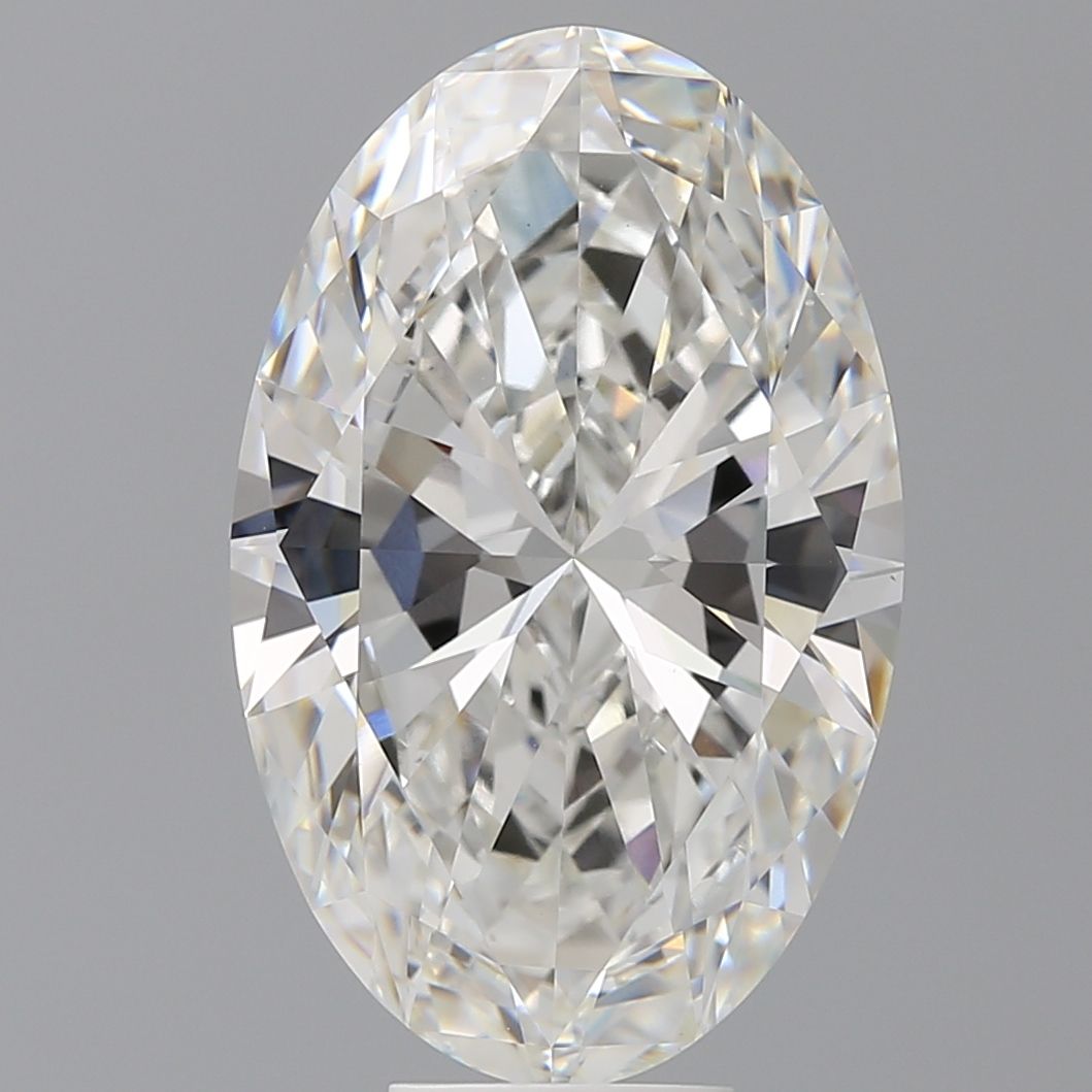 9.02 ct. oval Lab Grown Diamond front image