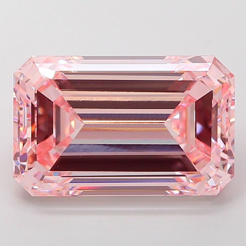 10.11 ct. emerald Lab Grown Diamond front image