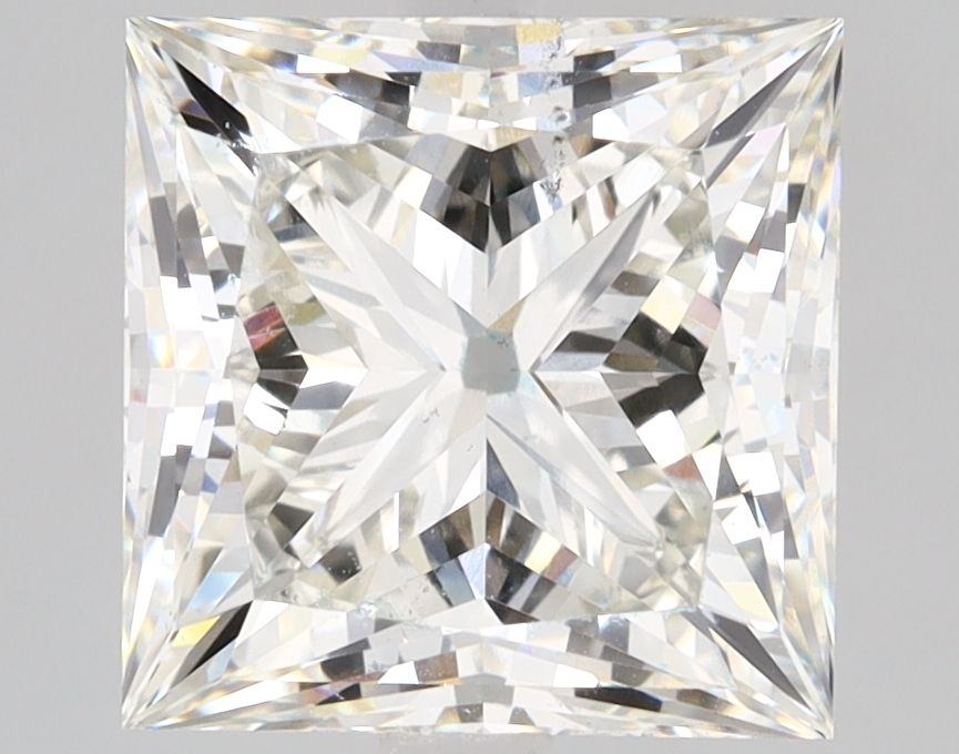 4.21 ct. princess Lab Grown Diamond front image