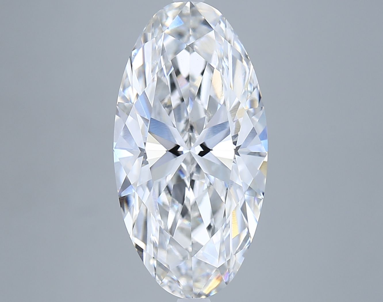 5.04 ct. oval Lab Grown Diamond front image