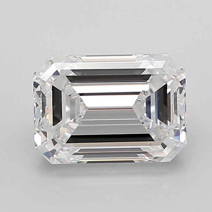 4.09 ct. emerald Lab Grown Diamond front image