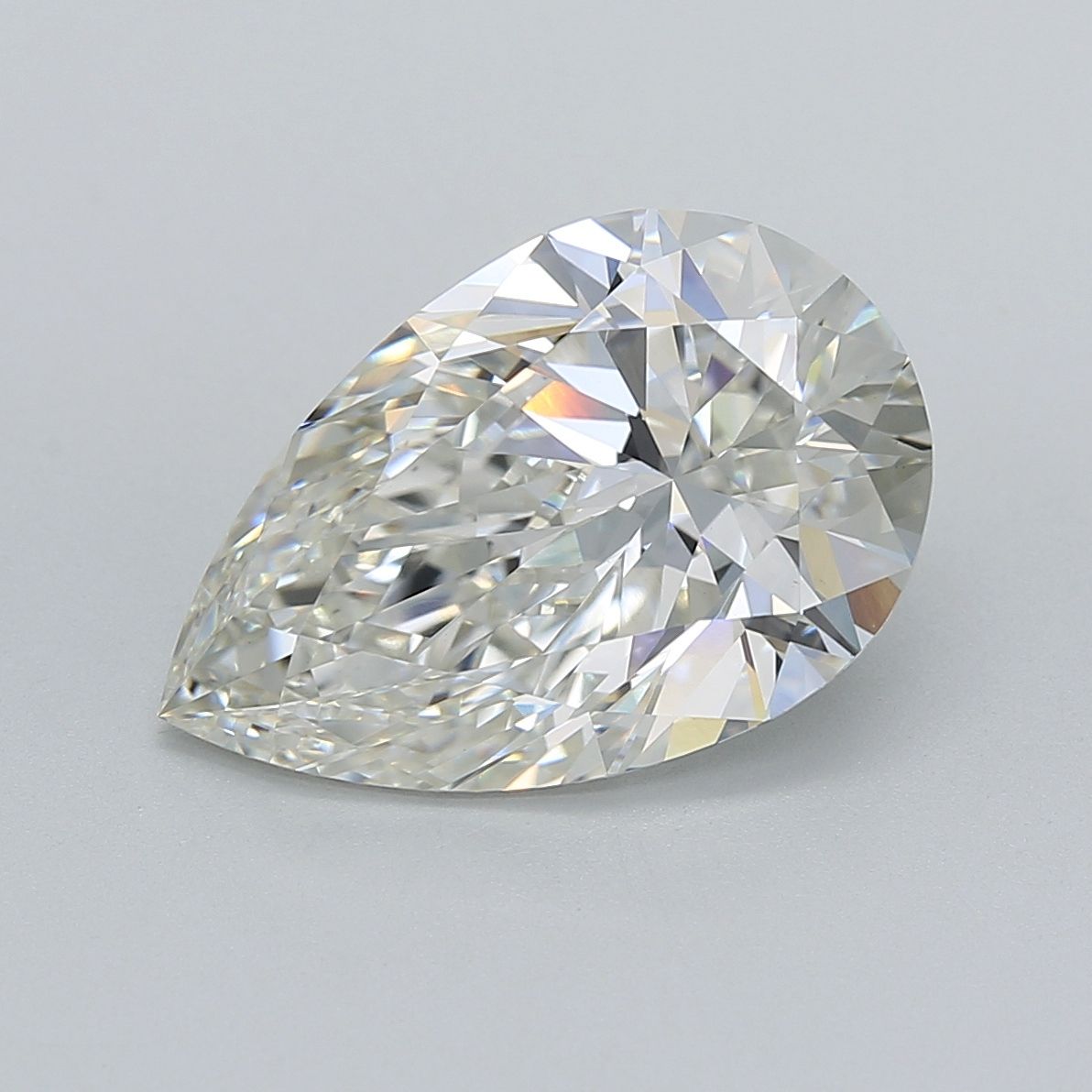 4.04 ct. pear Lab Grown Diamond front image